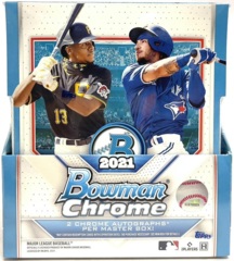 2021 Bowman CHROME MLB Baseball Hobby Box